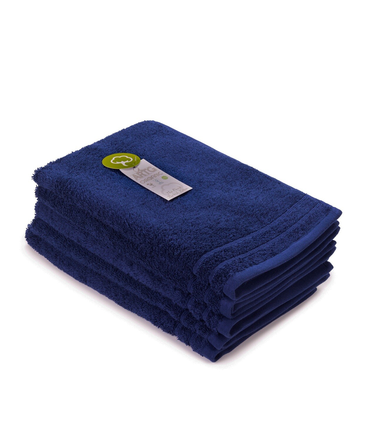 AR505 Gastenhanddoek Biologisch Katoen - Donkerblauw - French Navy