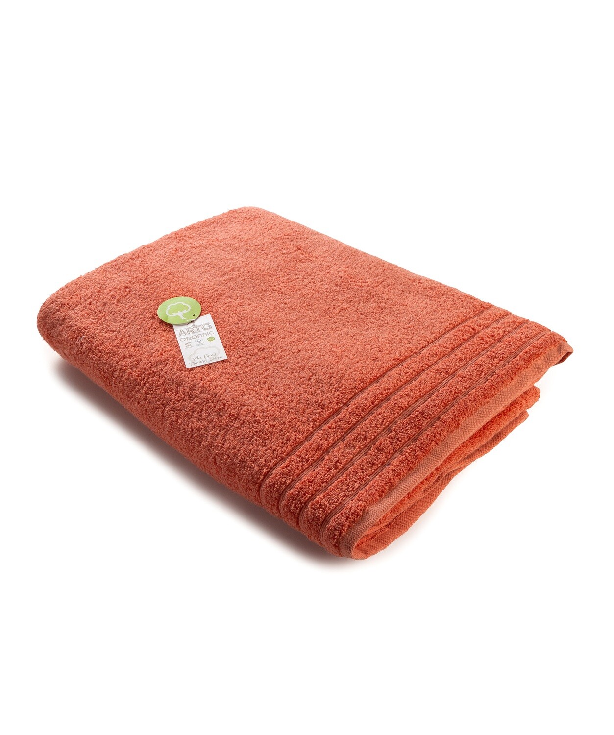 AR506 Strandhanddoek Biologisch Katoen - Koraalrood - Rose