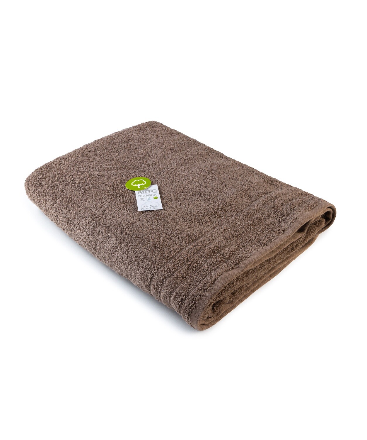 AR506 Strandhanddoek Biologisch Katoen - Walnoot Bruin - Walnut