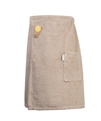 AR042 Sauna Kilt Badstof - Beige - Sand - 170 cm