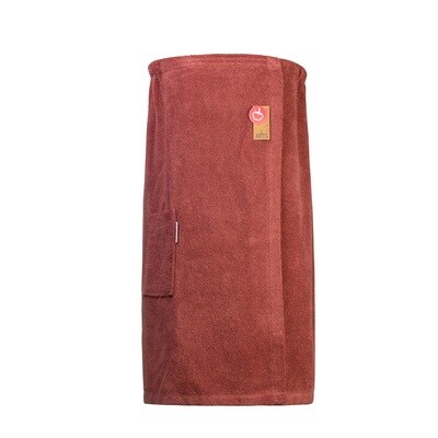 AR043 Sauna Kilt Dames - Badstof - Oud Rose - Old Pink - 170 cm