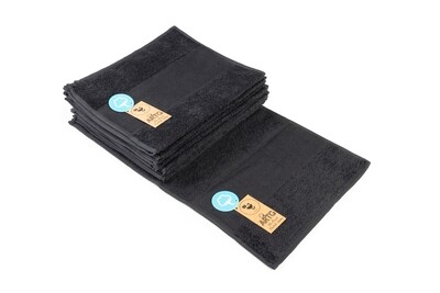 AR074 PRINT-Me - Gastenhanddoek - Zwart - Black