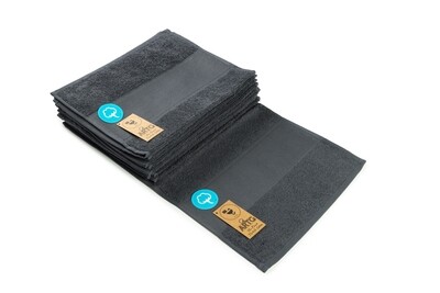 AR074 PRINT-Me - Gastenhanddoek - Donkergrijs - Graphite