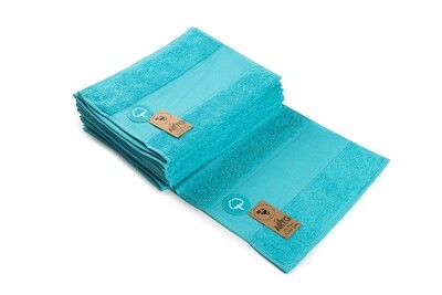 AR074 PRINT-Me - Gastenhanddoek - Zeeblauw - Aqua Blue