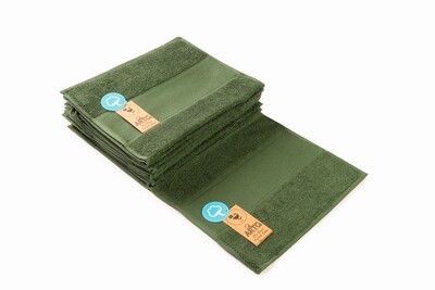 AR074 PRINT-Me - Gastenhanddoek - Donkergroen - Dark Green