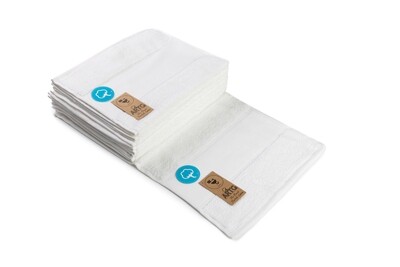 AR074 PRINT-Me - Gastenhanddoek - Wit - White