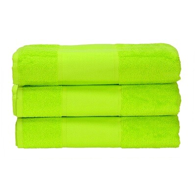 AR070 PRINT-Me - Handdoek - Helder Groen - LIme Green
