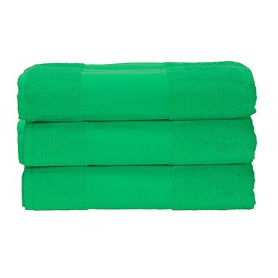 AR070 PRINT-Me - Handdoek - Gras Groen - Irisch Green