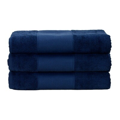 AR070 PRINT-Me - Handdoek - Donkerblauw - Frech Navy