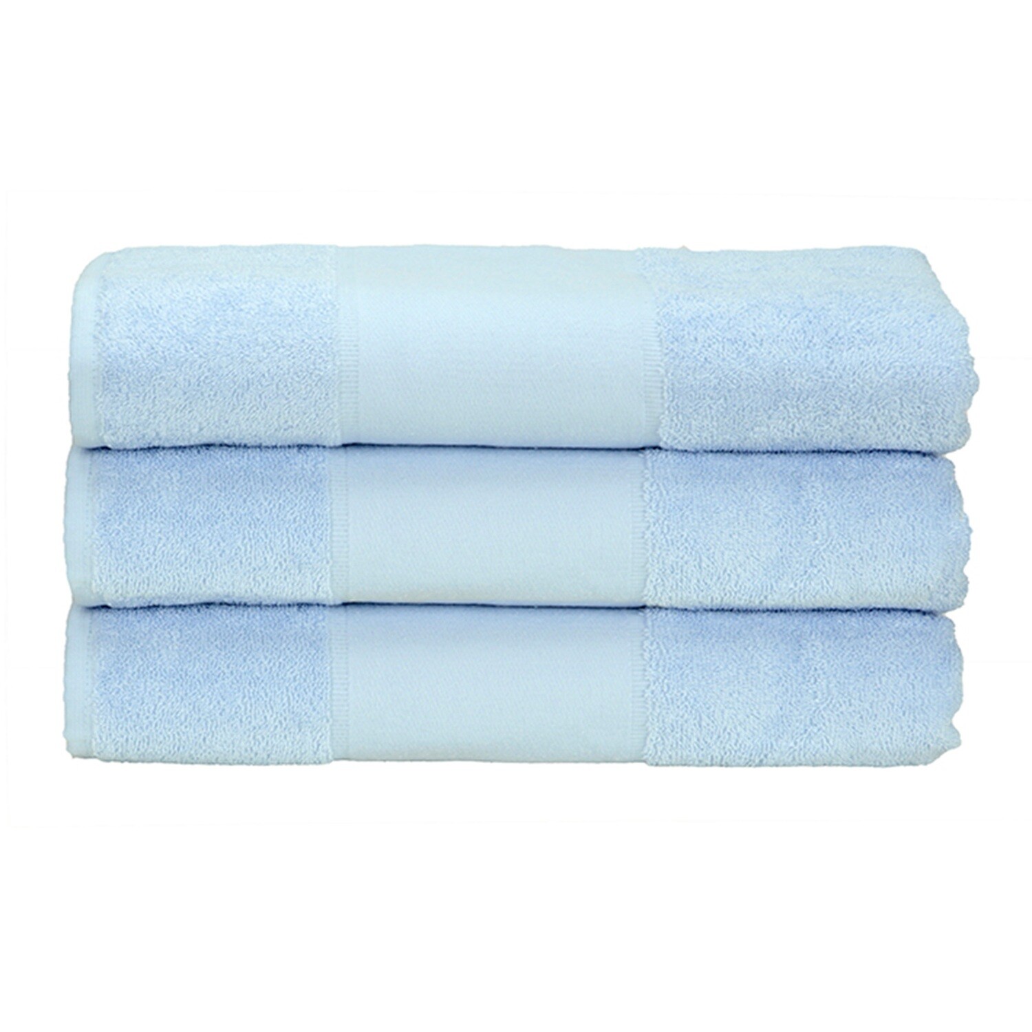 AR070 PRINT-Me - Handdoek - Lichtblauw - Light Blue