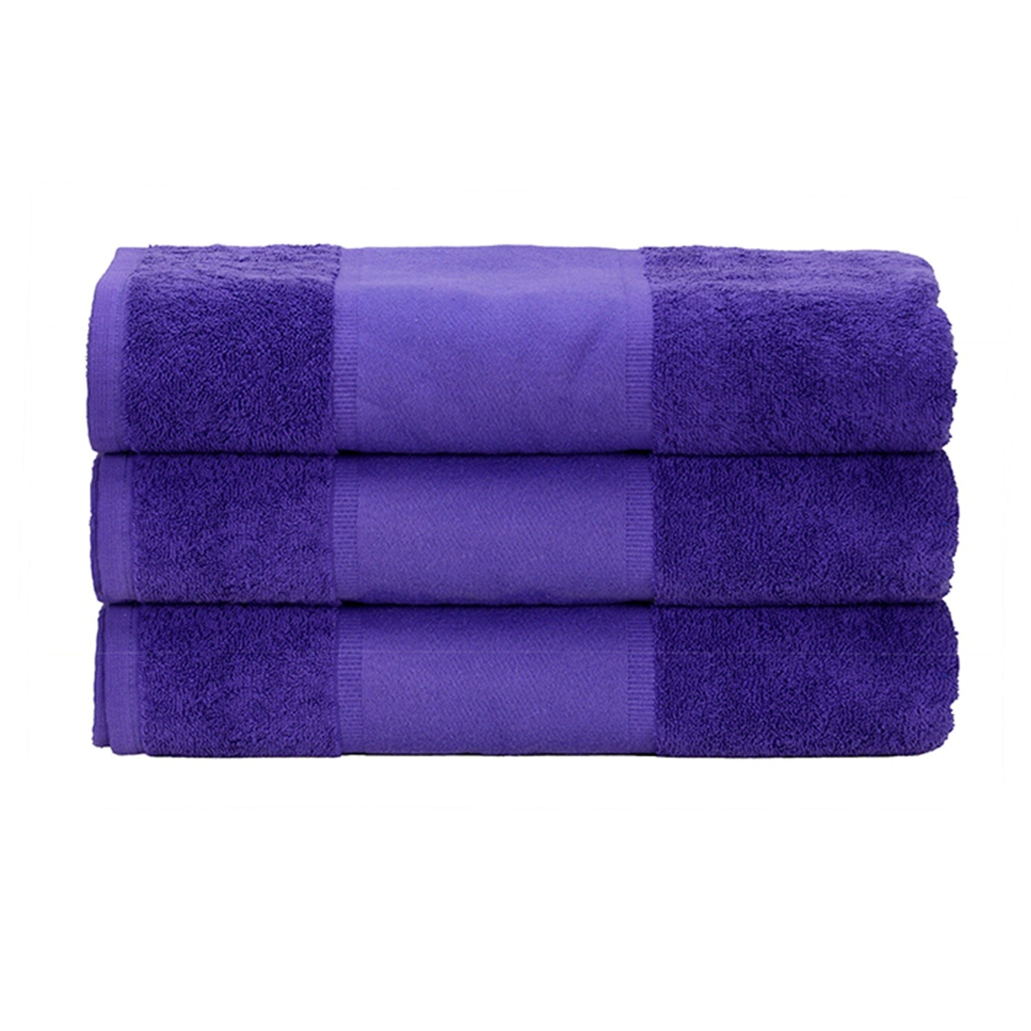 AR070 PRINT-Me - Handdoek - Paars - Purple