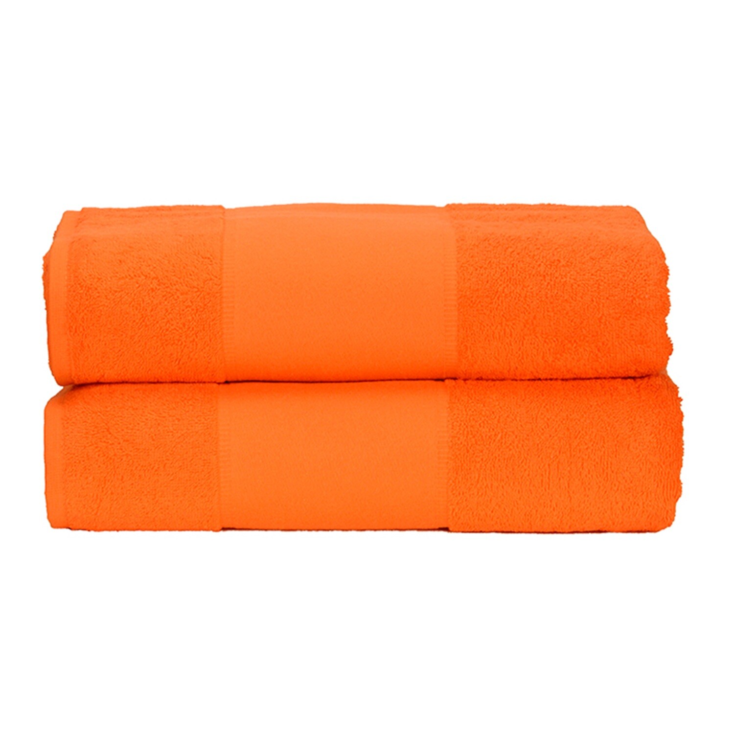 AR071 PRINT-Me - Badhanddoek - Oranje - Bright Orange
