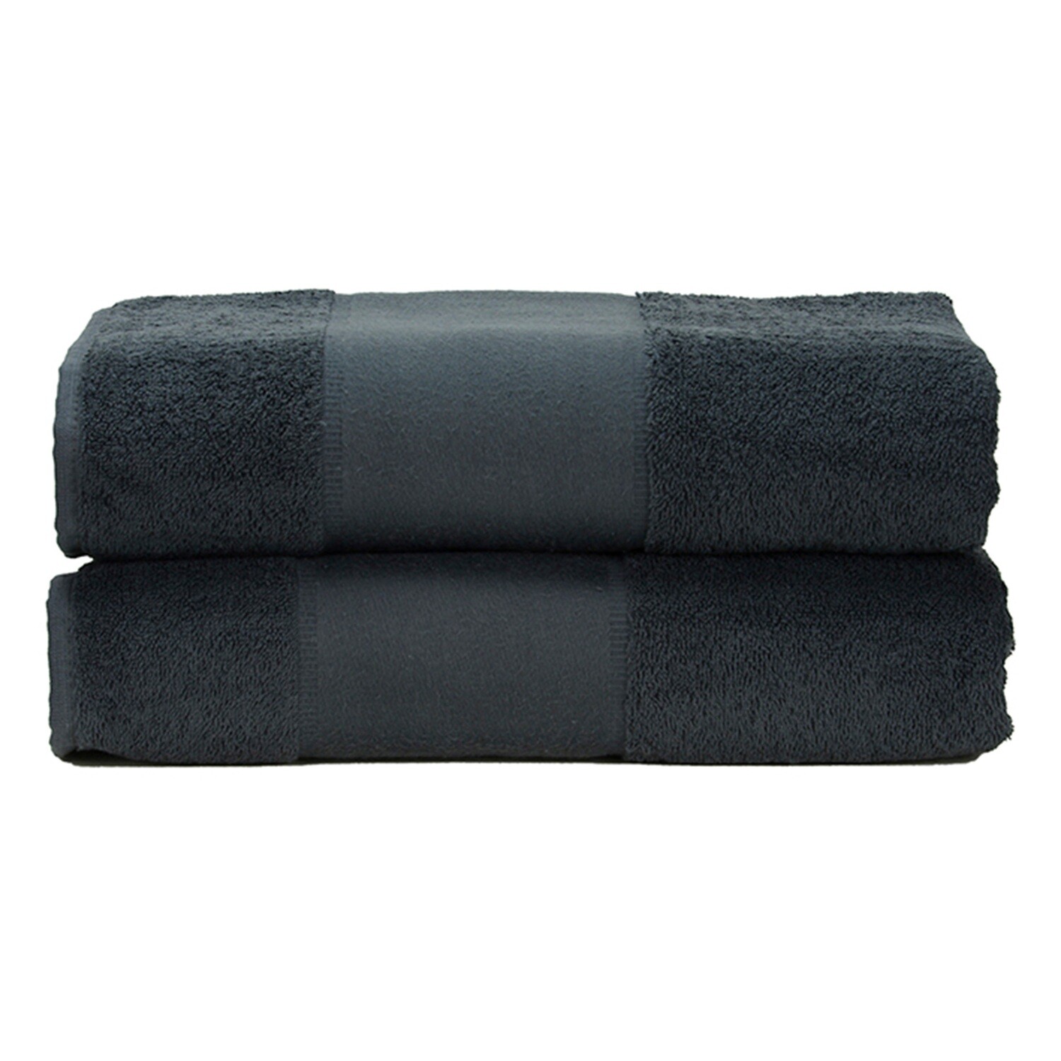 AR071 PRINT-Me - Badhanddoek - Donkergrijs - Graphite
