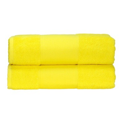 AR071 PRINT-Me - Badhanddoek - Geel - Bright Yellow