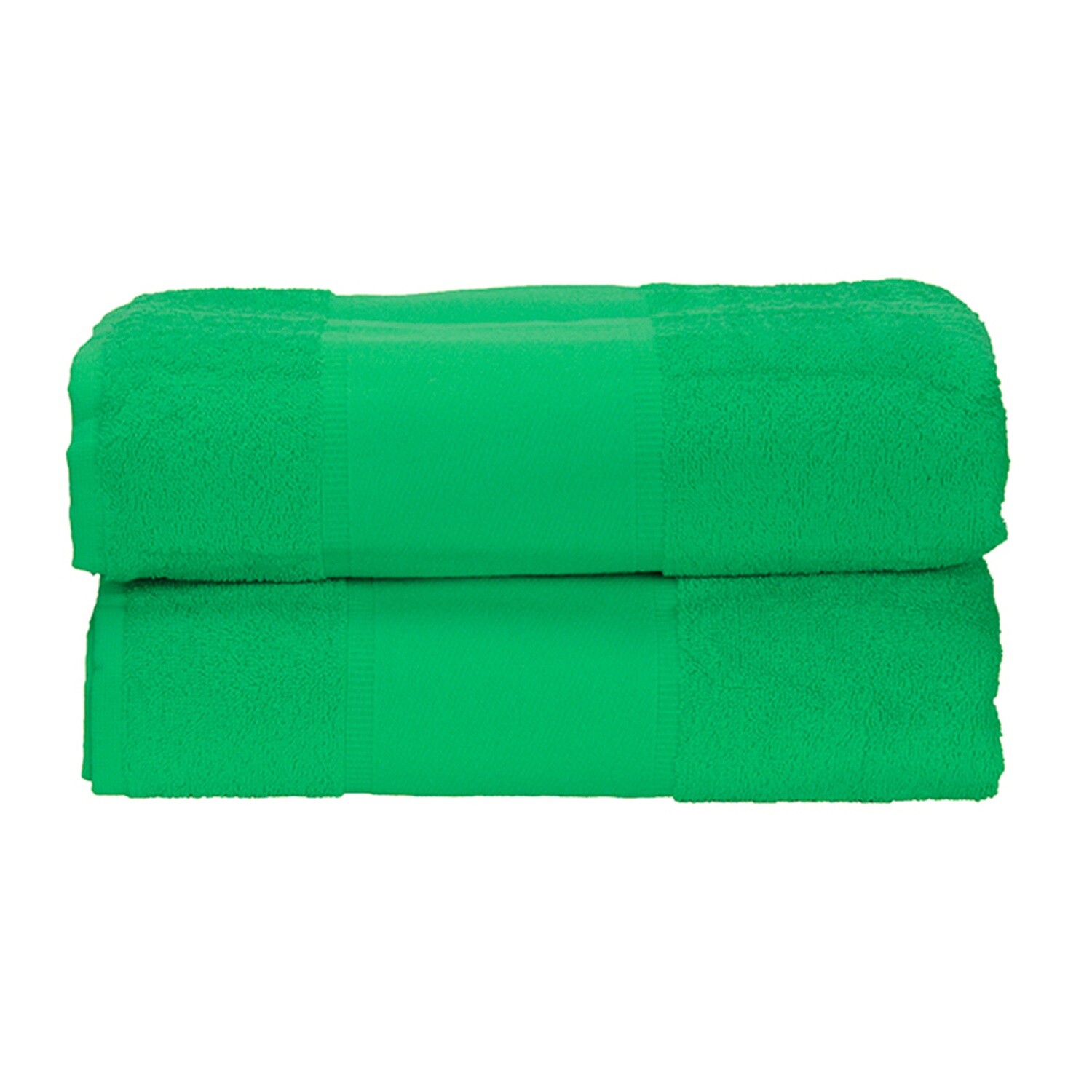 AR071 PRINT-Me - Badhanddoek - Gras Groen - Irish Green