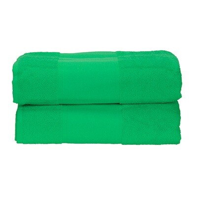 AR071 PRINT-Me - Badhanddoek - Gras Groen - Irish Green