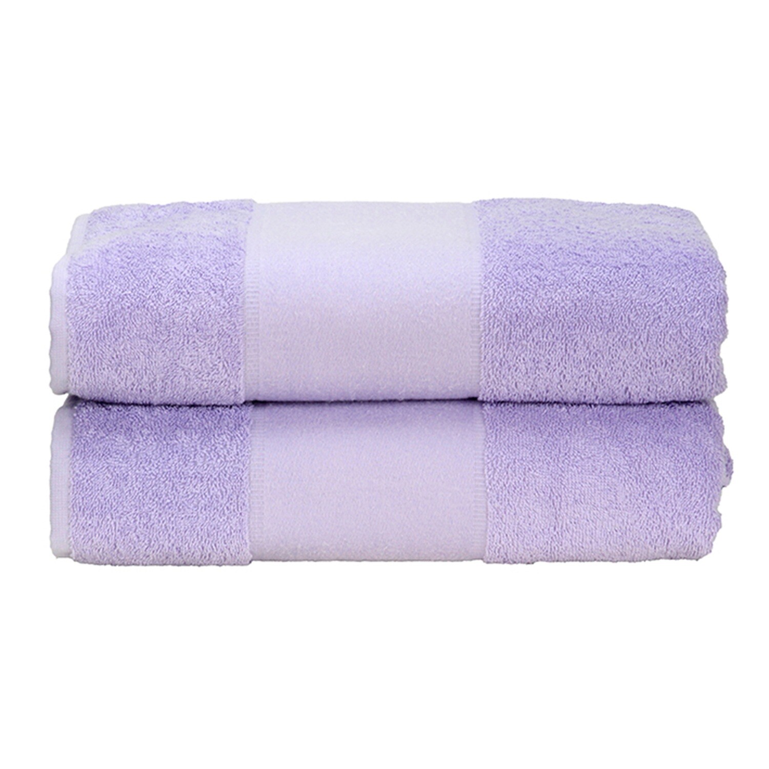 AR071 PRINT-Me - Badhanddoek - Lichtpaars - Light Purple