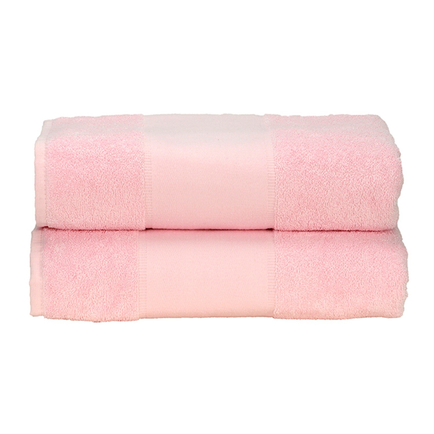 AR071 PRINT-Me - Badhanddoek - Licht Rose - Light Pink