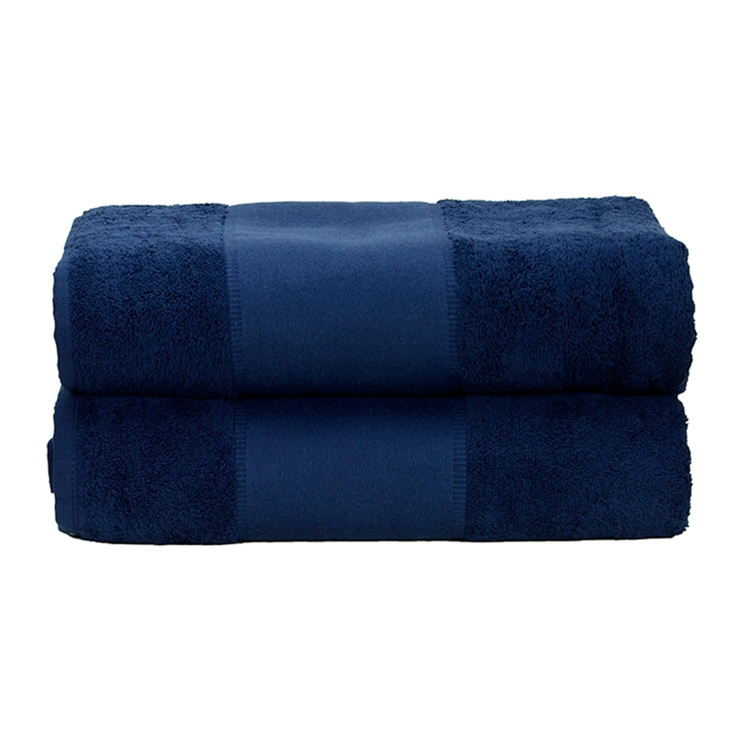 AR071 PRINT-Me - Badhanddoek - Donkerblauw - Frech Navy