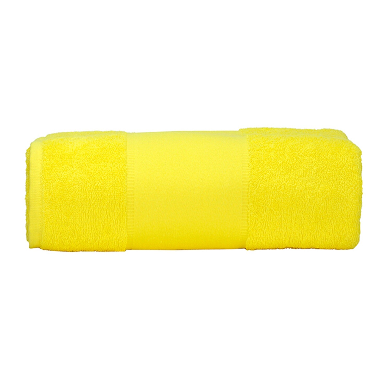 AR077 PRINT-Me - Strandhanddoek - Geel - Bright Yellow