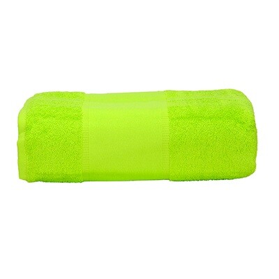 AR077 PRINT-Me - Strandhanddoek - Helder Groen - Lime Green