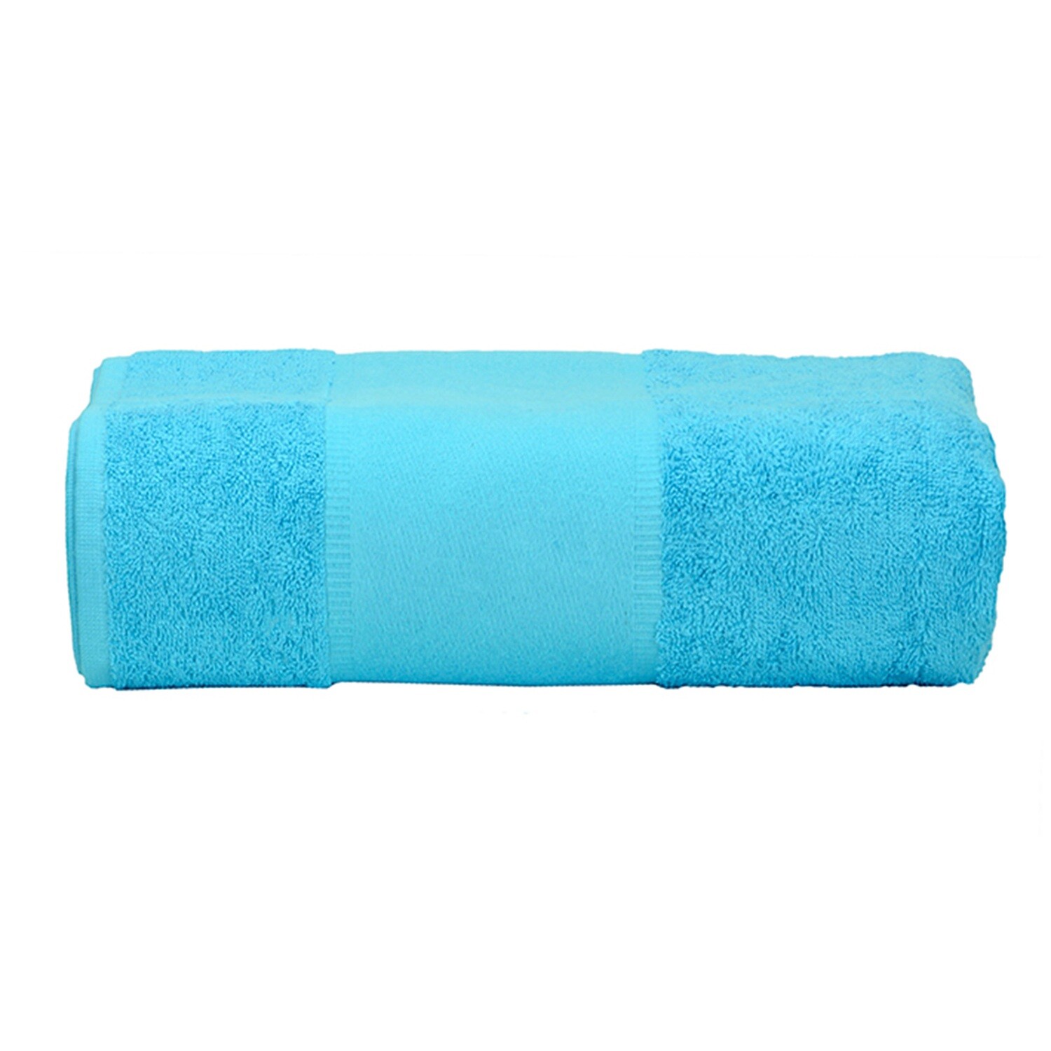 AR077 PRINT-Me - Strandhanddoek - Zeeblauw - Aqua Blue