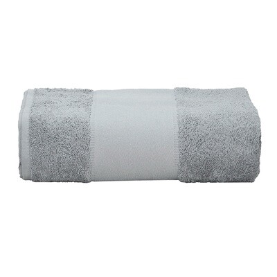 AR077 PRINT-Me - Strandhanddoek - Antracietgrijs - Anthracite Grey