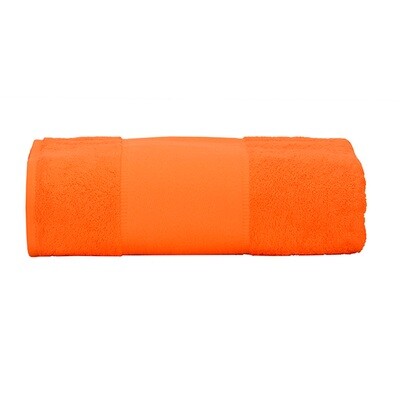 AR077 PRINT-Me - Strandhanddoek - Oranje - Bright Orange