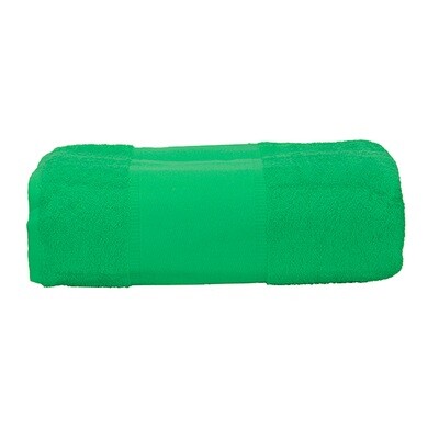 AR077 PRINT-Me - Strandhanddoek - Gras Groen - Irish Green