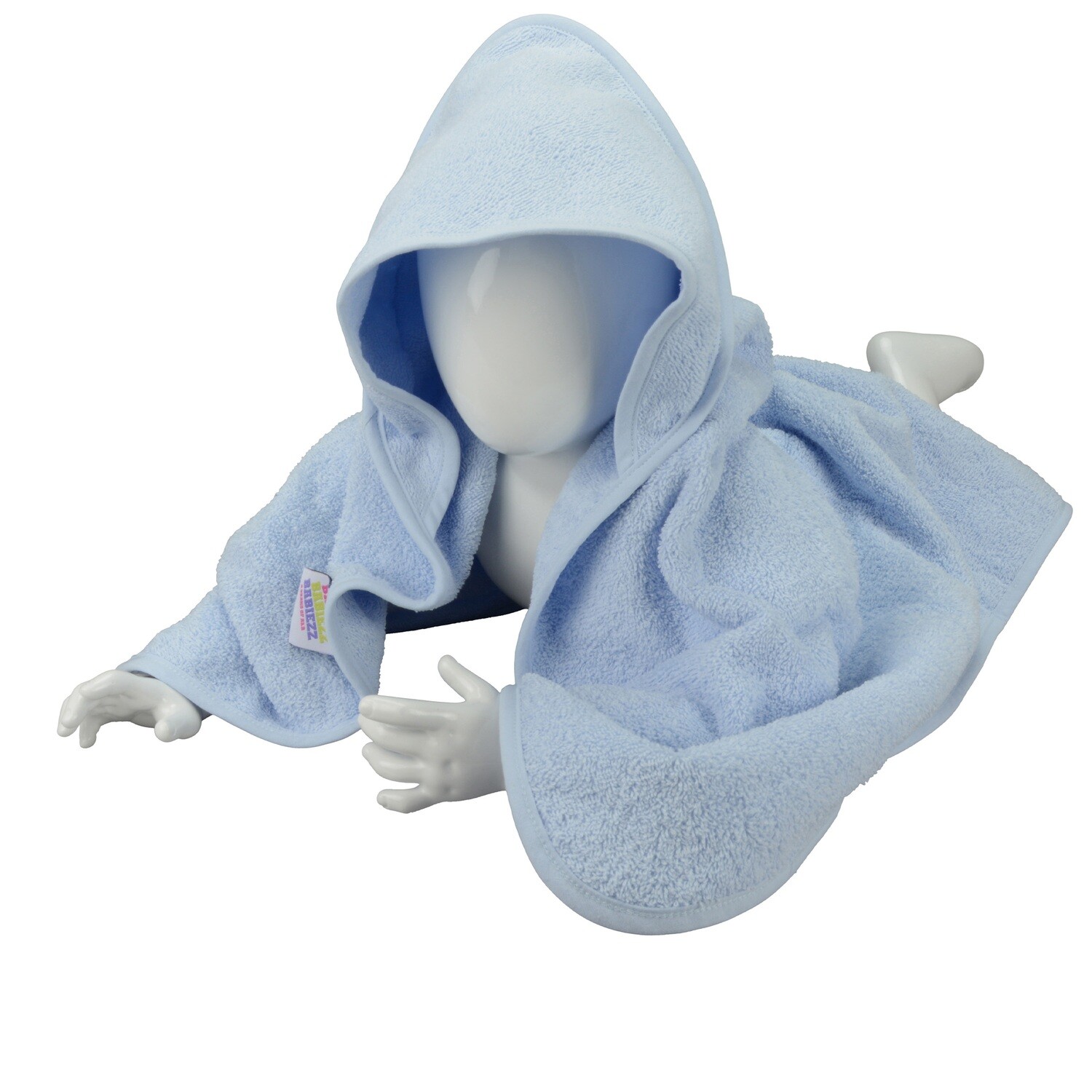 ARB032 Babycape - 75 x 75 cm - Lichtblauw - Light Blue