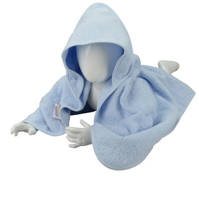 ARB032 Babycape - 75 x 75 cm - Lichtblauw - Light Blue