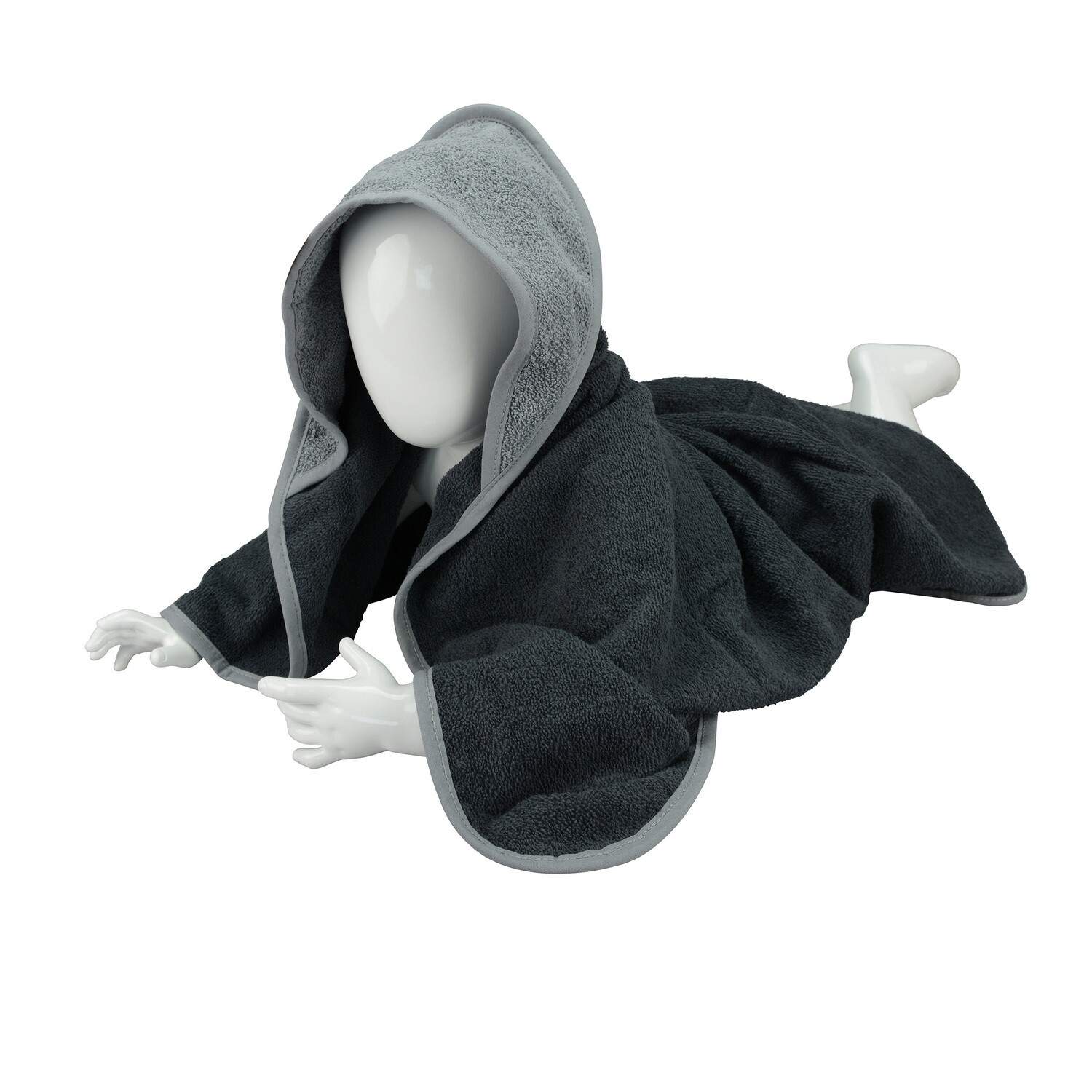 ARB032 Babycape - 75 x 75 cm - Donkergrijs - Antracietgrijs - Graphite/Anthracie Grey