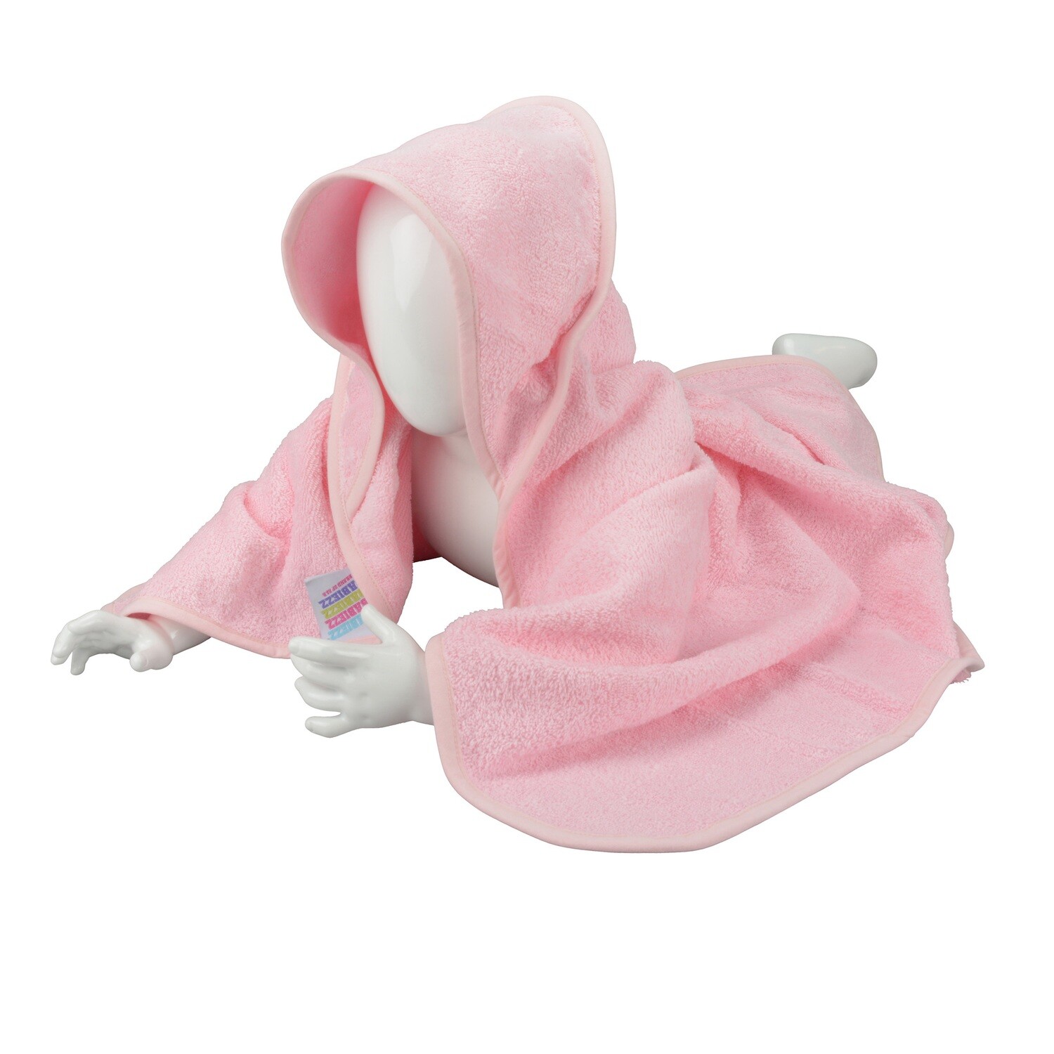 ARB032 Babycape - 75 x 75 cm - Lichtrose - Light Pink