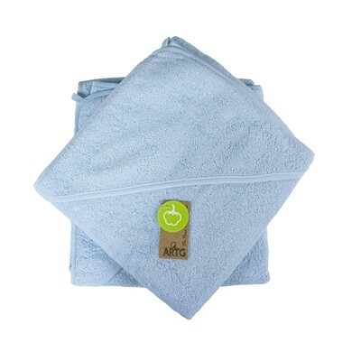 ARB031 Peutercape - 100 x 100 cm - Licht Blauw - Light Blue