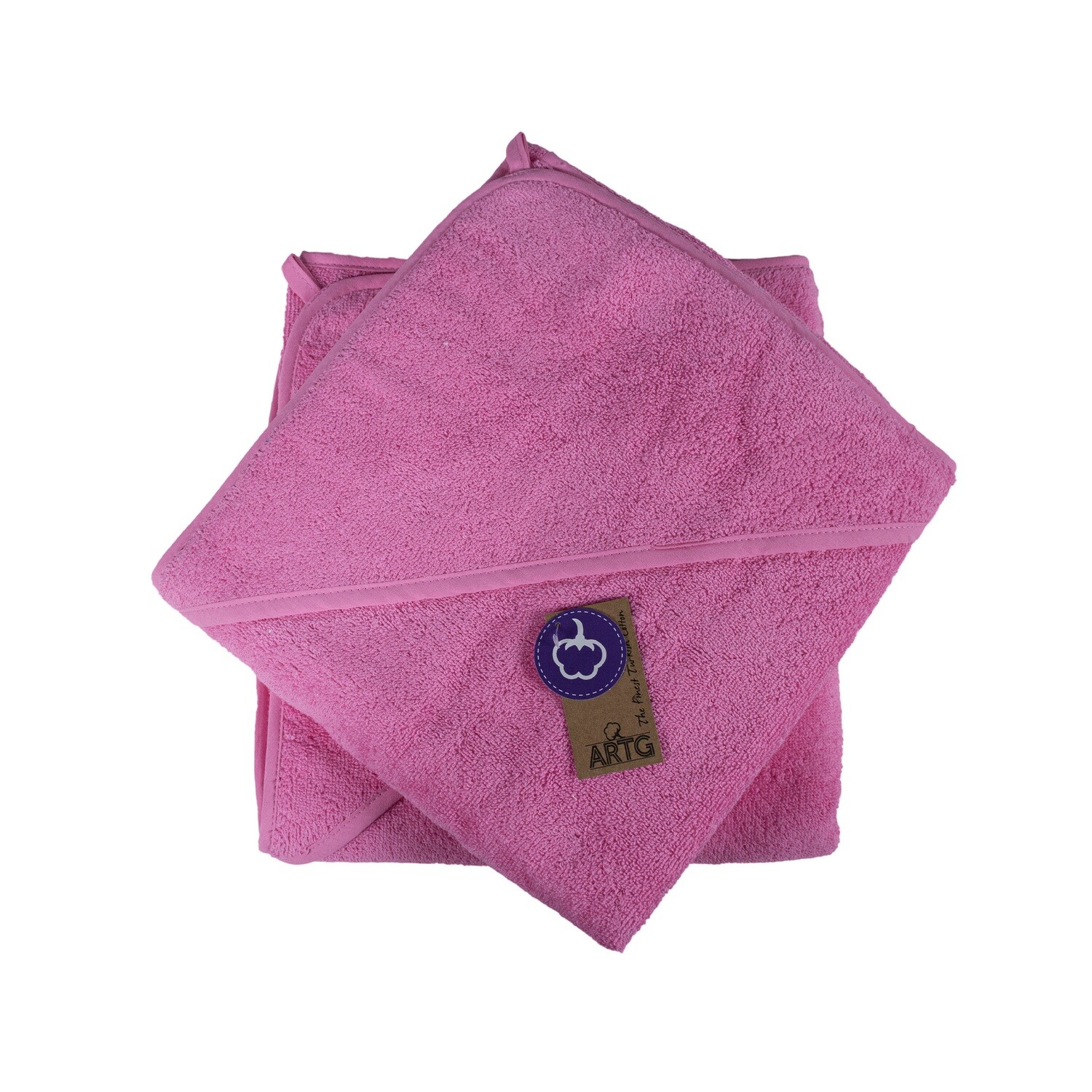 ARB031 Peutercape - 100 x 100 cm - Rose - Pink