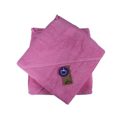 ARB031 Peutercape - 100 x 100 cm - Rose - Pink