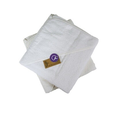 ARB031 Peutercape - 100 x 100 cm - Wit - White