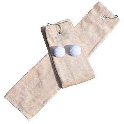 AR014 Golf towels with hook - Sand