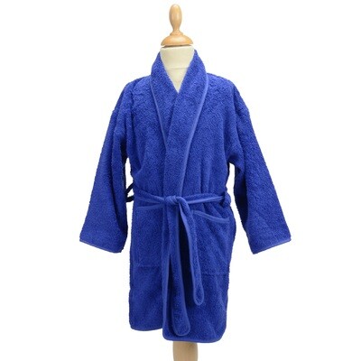 AR024 Boyzz &amp; Girlzz Children&#39;s Bathrobe - True Blue