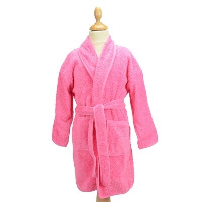 AR024 Boyzz &amp; Girlzz Children&#39;s Bathrobe - Pink
