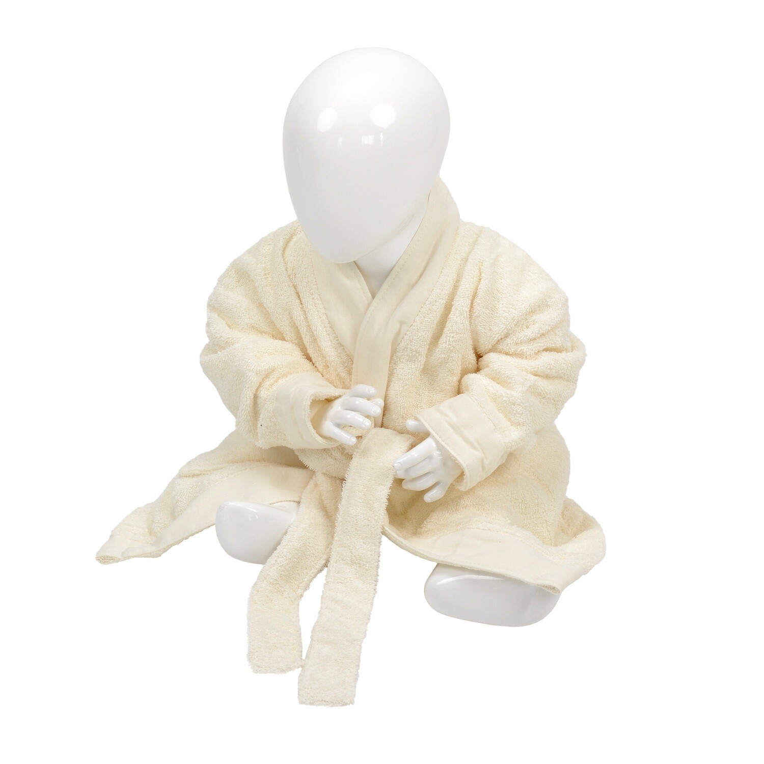 AR023 Babiezz Baby Badjas - Creme - Ivory