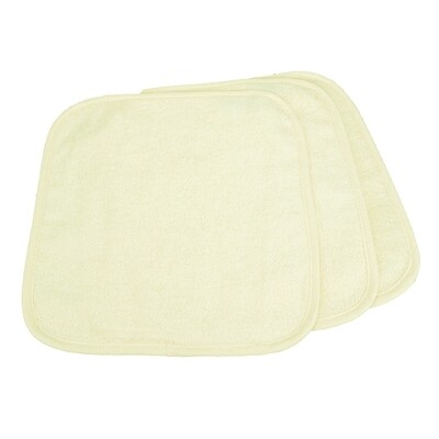 ARB035 Babiezz - Baby Spuugdoekje - Creme - Ivory