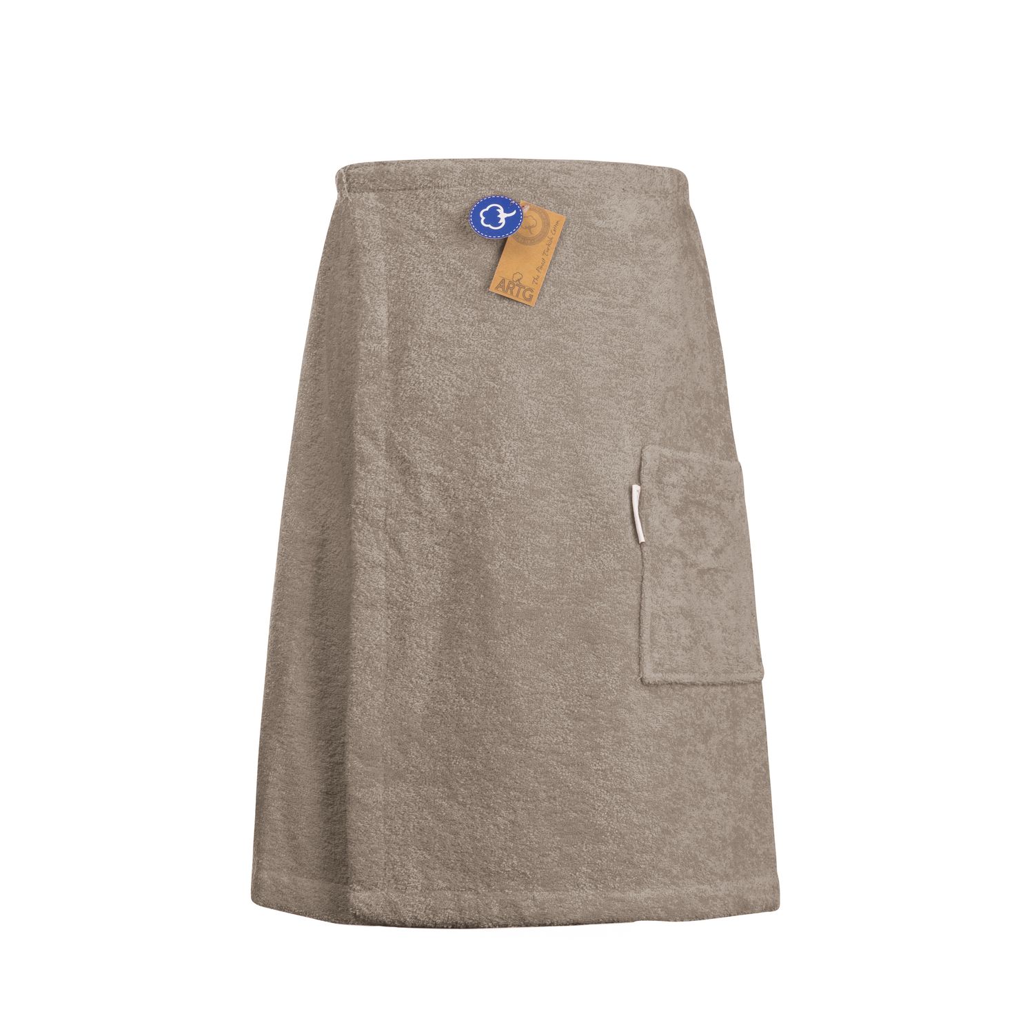AR042 Sauna Kilt Badstof - Cappuccino - 150 cm