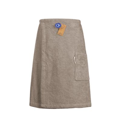 AR042 Sauna Kilt Badstof - Cappuccino - 135 cm