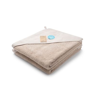 AR732 Toddler Hooded Towel - 100x100 cm - Taupe