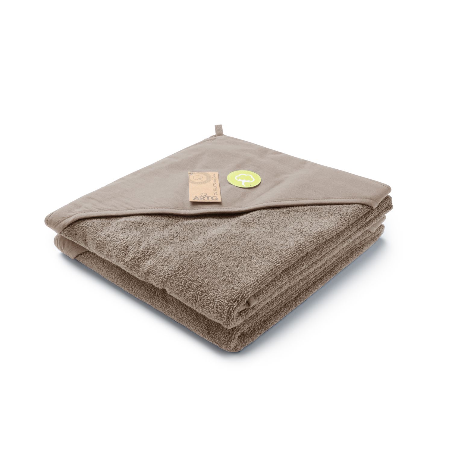 AR732 Toddler Hooded Towel - 100x100 cm - Cappuccino
