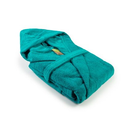 AR026 Hooded Bathrobe - Deep Blue