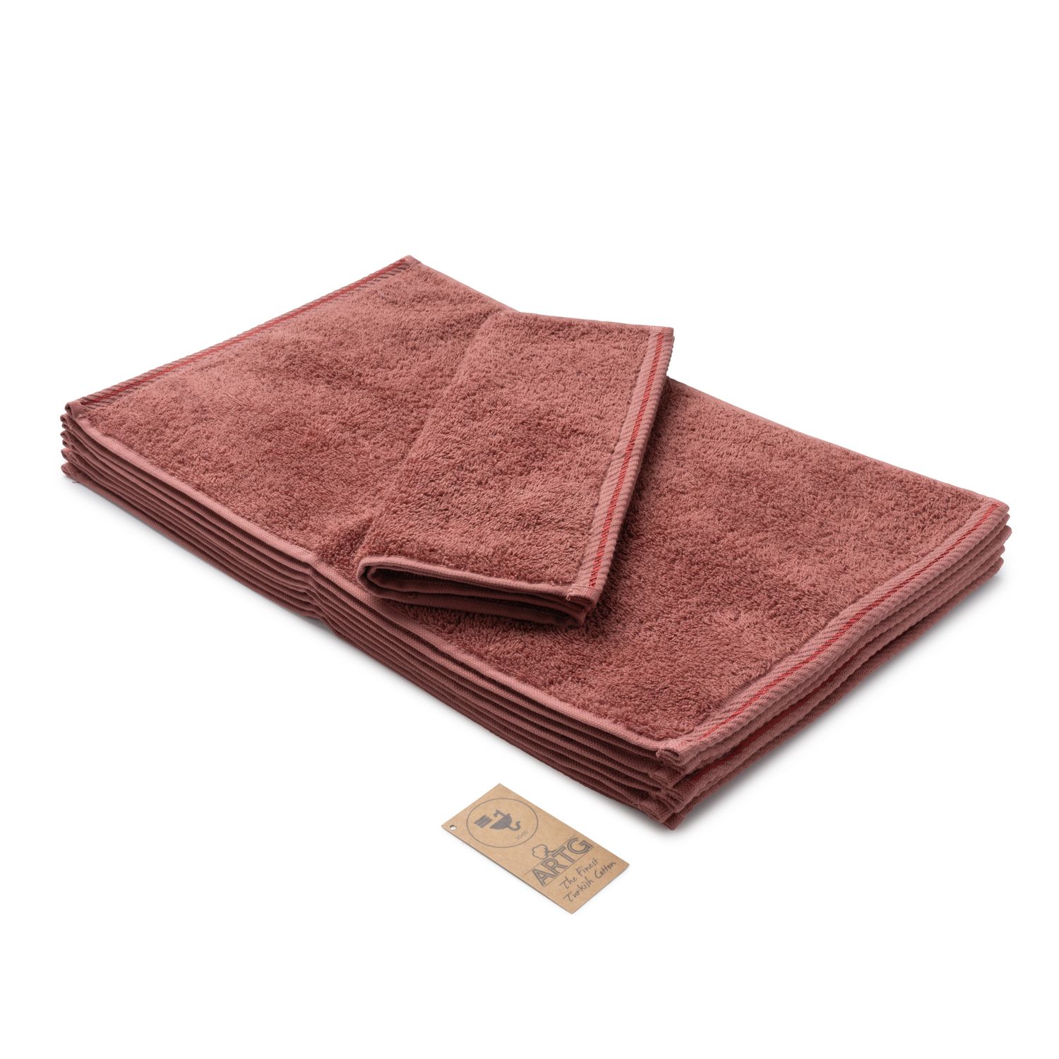 ARTG Towelzz® - AR034 - Gasten Handdoek - 30 x 50 cm - Old Pink