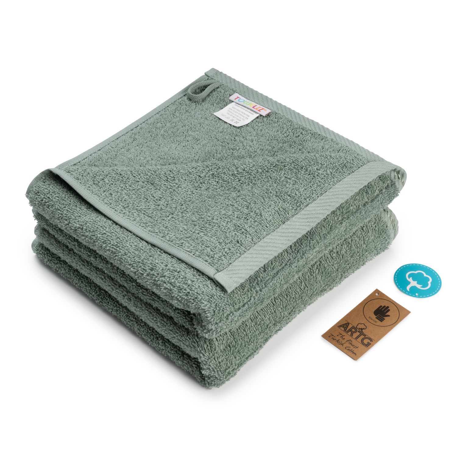 ARTG Towelzz® - AR035 - Towel - 50 x 100 cm - Old Green