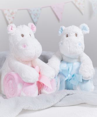 MM060 Mumbles Hippo White/Blue